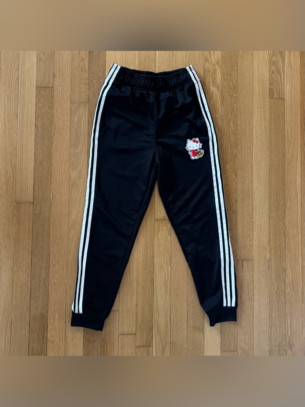 Adidas x Hello Kitty Track Pants M Youth Fits Womens XS-S Sanrio Streetwear Kids
